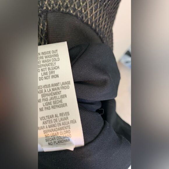 Julia Jordan Black Mesh Party Dress Size 16‎ - Picture 5 of 12